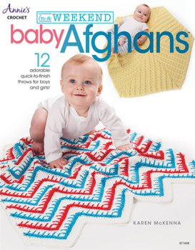 Paperback In a Weekend: Baby Afghans Book
