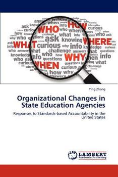 Paperback Organizational Changes in State Education Agencies Book