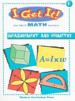 Paperback I Get It! Measurement and Geometry Book