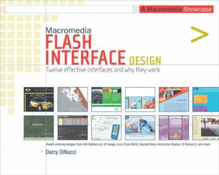 Paperback Macromedia Flash Interface Design: A Macromedia Showcase Book
