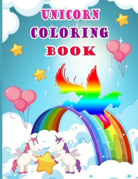 Unicorn coloring book: awesome unicorn coloring books for kids(ages 4 to 10)-children coloring book-50 unique design -large (8.5x11)