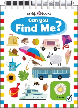 Spiral-bound Look and Find: Can You Find Me? Book