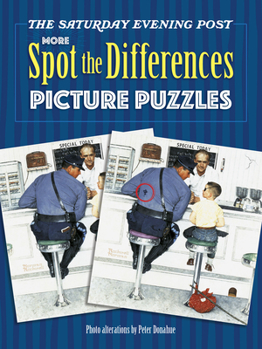 Paperback The Saturday Evening Post More Spot the Differences Picture Puzzles Book