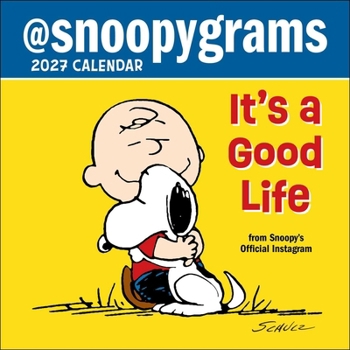 PEANUTS®: @Snoopygrams 2027 Mini Wall Calendar