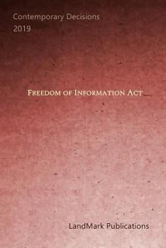 Paperback Freedom of Information Act Book