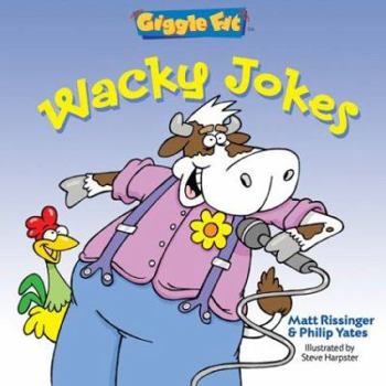 Hardcover Giggle Fit: Wacky Jokes Book