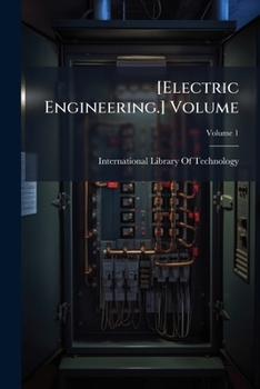 Paperback [Electric Engineering.] Volume; Volume 1 Book
