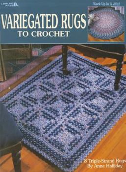 Paperback Variegated Rugs to Crochet Book