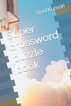 Paperback Super crossword puzzle book