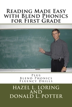 Paperback Reading Made Easy with Blend Phonics for First Grade: Plus Blend Phonics Fluency Drills Book