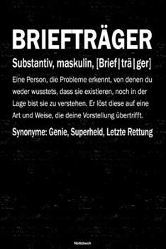 Briefträger Notizbuch: Briefträger Journal DIN A5 liniert 120 Seiten Geschenk (German Edition)