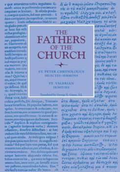 Paperback Saint Peter Chrysologus Selected Sermons and Saint Valerian Homilies Book