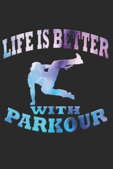 PARKOUR NOTIZBUCH: Parkour Notizbuch die Perfekte Geschenkidee für Parkour Fans. Das Taschenbuch hat 120 weiße Seiten mit Punktraster die dich beim ... skizzieren unterstützten. (German Edition)
