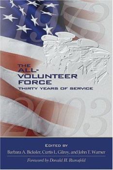 Paperback All-Volunteer Force: Thirty Years of Service Book