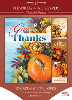Misc. Boxed Cards - Thanksgiving - Thankful Harvest Book