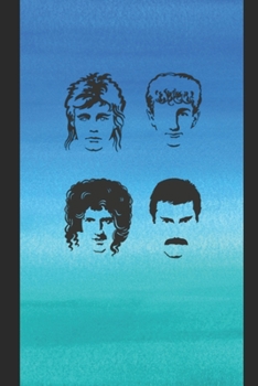 Paperback Journal: A unofficial queen band themed notebook journal for your everyday needs Book