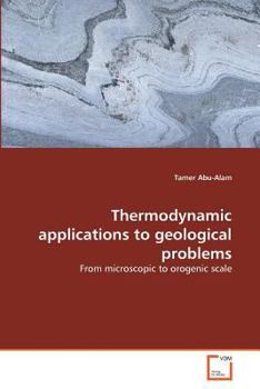 Paperback Thermodynamic applications to geological problems Book