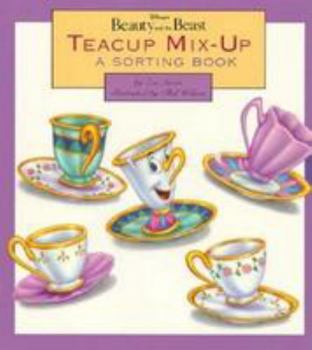 Hardcover Disney's Beauty and the Beast Teacup Mix-Up: A Sorting Book