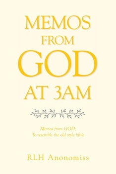 Paperback Memos from God at 3am Book