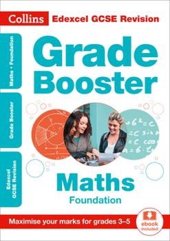 Paperback Collins GCSE Revision and Practice - New Curriculum - Edexcel GCSE Maths Foundation Grade Booster for Grades 3-5 Book