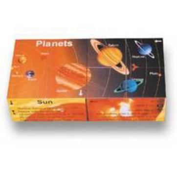 Paperback ZooBooKoo Educational Planets - Solar System Statistics Cube Book