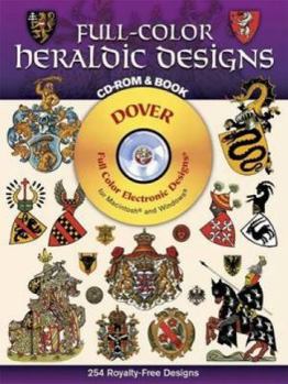 Paperback Full-Color Heraldic Designs CD-ROM and Book