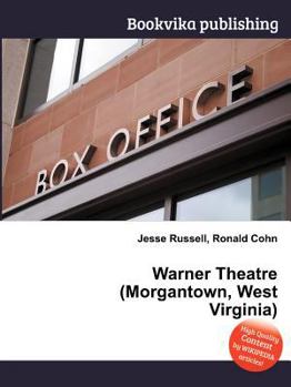 Paperback Warner Theatre (Morgantown, West Virginia) Book