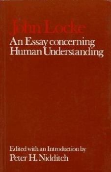 Paperback An Essay Concerning Human Understanding Book