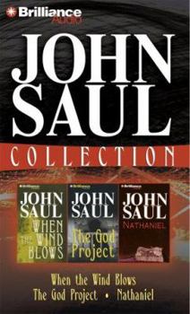 Audio Cassette John Saul Collection 2: When the Wind Blows, the God Project, and Nathaniel Book