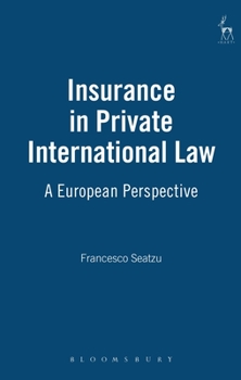 Hardcover Insurance in Private International Law: A European Perspective Book