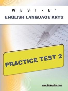 Paperback WEST-E English Language Arts Practice Test 2 Book