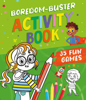 Paperback Boredom Buster Activity Book: 35 Fun Games Book