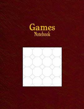 Paperback Games Notebook: 1" Octagonal Graph Paper Rule Book