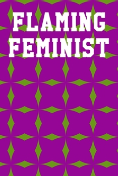 Flaming Feminist: Blank Ukelele Tab Notebook 6”x9” 120 Pages