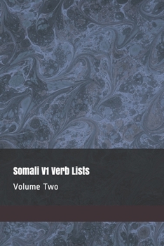 Paperback Somali V1 Verb Lists Volume Two Book