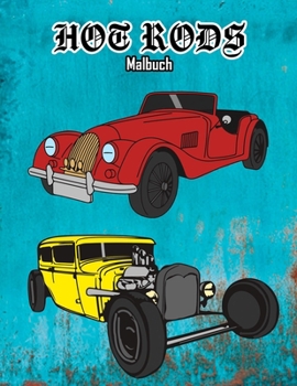 Paperback Hot Rods Malbuch: Volume 2 [German] Book