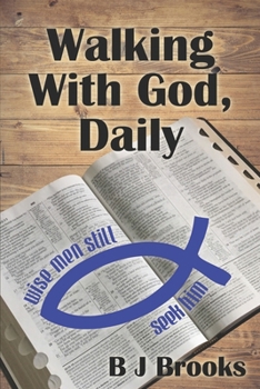 Paperback Walking With God, Daily Book