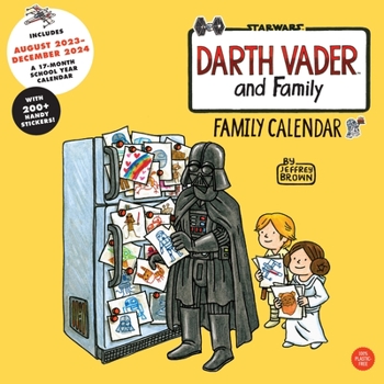Calendar Star Wars Darth Vader and Family 2024 Family Wall Calendar Book