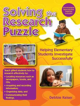 Paperback Solving the Research Puzzle Book