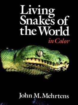 Hardcover Living Snakes of the World in Color Book