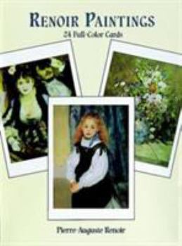 Paperback Renoir Paintings: 24 Art Cards Book