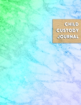 Paperback Child Custody Journal: Record diary for custody battles and visitation rights Record, log and track your kids essential information with this Book