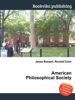 Paperback American Philosophical Society Book