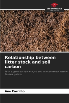 Paperback Relationship between litter stock and soil carbon Book
