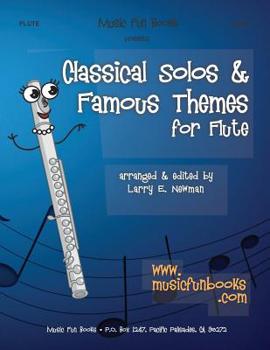 Paperback Classical Solos & Famous Themes for Flute Book