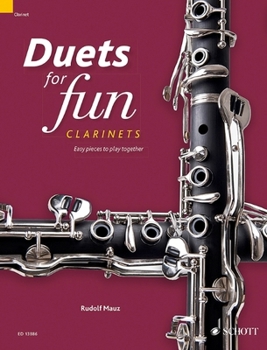 Paperback Duets for Fun: Clarinets Original Works from the Classical and Romantic Eras Clarinet Duet Book