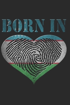 UZBEKISTAN NOTEBOOK: Uzbekistan Notebook | college book | diary | journal | booklet | memo | composition book | 120 sheets - Dot Grid paper 6x9 inch