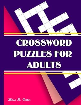 Paperback Crossword Puzzles for Adults: Large-Print, Medium-Level Puzzles That Entertain and Challenge Book