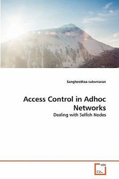 Paperback Access Control in Adhoc Networks Book