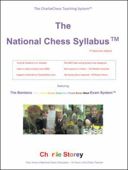 Paperback The National Chess Syllabus Featuring the Bandana Martial Art Exam System Book